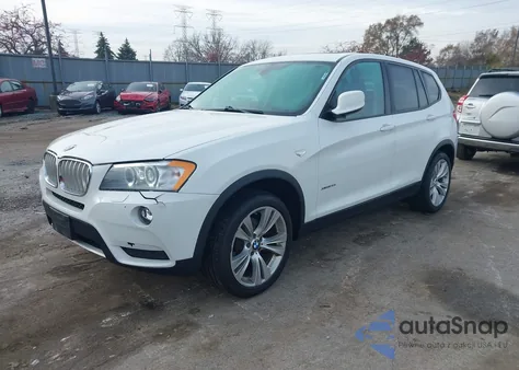 2014 BMW X3 xDrive35I from USA, damaged, VIN 5UXWX7C54E0E75701
